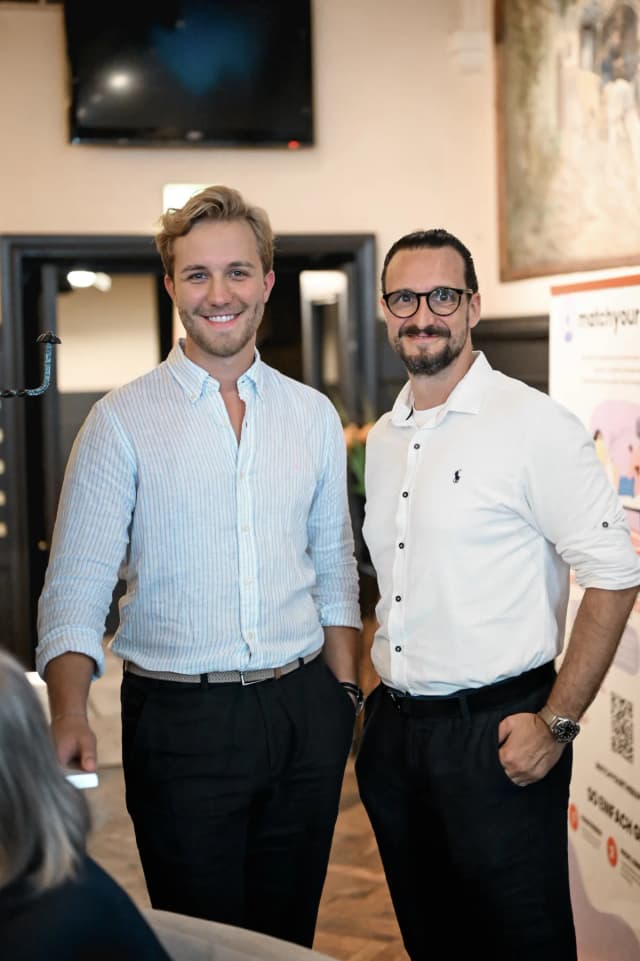 Gregor Studlar and Thomas Kaufmann, founders of MatchYourTherapy